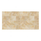 Continental Slate Persian Gold 12 in. x 24 in. x 6mm Porcelain Mosaic Floor and Wall Tile (22 sq. ft./case)-DISCONTINUED