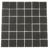 Contempo Smoke Gray Frosted 12 in. x 12 in. x 8 mm Glass Floor and Wall Tile