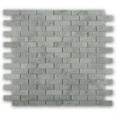 White Carrera 12 in. x 12 in. x 8 mm Marble Floor and Wall Tile