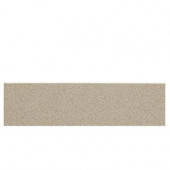 Colour Scheme Urban Putty Speckled 3 in. x 12 in. Porcelain Bullnose Floor and Wall Tile