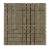 Sandstone 1 In. x 1 In. Mosaic Coffee 12 In. x 12 In. Sandstone Floor & Wall Tile-DISCONTINUED