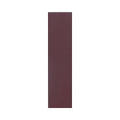 Colour Scheme Berry Solid 1 in. x 6 in. Porcelain Cove Base Corner Trim Floor and Wall Tile