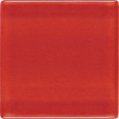 Isis Candy Apple Red 12 in. x 12 in. x 3 mm Glass Mesh-Mounted Mosaic Wall Tile