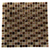 Southern Comfort Squares 12 in. x 12 in. x 8 mm Glass Floor and Wall Tile