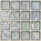 Egyptian Glass Aquamarine 12 in. x 12 in. x 6 mm Glass Face-Mounted Mosaic Wall Tile