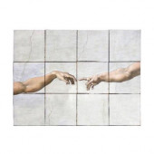The Fall 24 in. x 18 in. Tumbled Marble Tiles (3 sq. ft. /case)