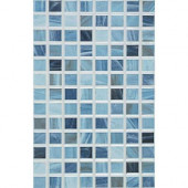 Eidos 12 in. x 8 in. Oceano Ceramic Tablet Mosaic Wall Tile