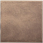 4 in. x 4 in. Cast Metal Field Classic Bronze Tile (8 pieces / case) - Discontinued