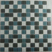 Cloudz Altostratus Mosaic Glass 12 in. x 12 in.Mesh Mounted Tile (5 sq. ft.)