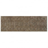 Craterlake Bamboo 6 in. x 18 in. Glazed Porcelain Border Floor & Wall Tile-DISCONTINUED