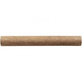 3/4 in. x 6 in. Cast Stone Pencil Liner Noche Tile (10 pieces / case) - Discontinued