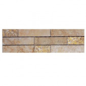 Piozzi Listello 4 in. x 13 in. Glazed Porcelain Floor Tile-DISCONTINUED