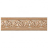 Fresno 2-3/4 in. x 10 in. Beige Ceramic Selma Listel Wall Tile-DISCONTINUED