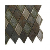 Roman Selection Emperial Slate Diamond Glass Floor and Wall Tile - 6 in. x 6 in. x 8 mmTile Sample (0.84 sq. ft.)
