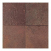 Continental Slate Indian Red 18 in. x 18 in. Porcelain Floor and Wall Tile (18 sq. ft. / case)