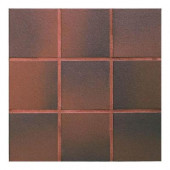 Quarry Red Flash 6 in. x 6 in. Ceramic Floor and Wall Tile (11 sq. ft. / case)