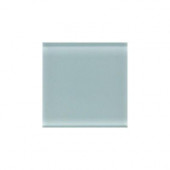 Circa Glass Spring Green 2 in. x 2 in. Glass Wall Tile (4 pieces / pack)