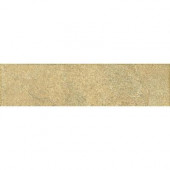 Mt. Everest Marfim 3 in. x 12 in. Glazed Porcelain Floor and Wall Bullnose Tile-DISCONTINUED