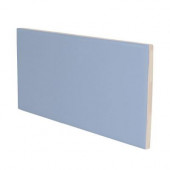 Color Collection Bright Dusk 3 in. x 6 in. Ceramic Surface Bullnose Wall Tile-DISCONTINUED