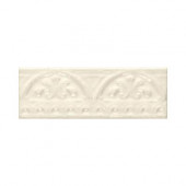 Fashion Accents Almond 3 in. x 8 in. Ceramic Arches Accent Wall Tile