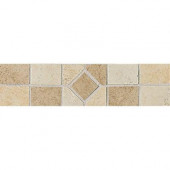 Brixton Universal 3 in. x 12 in. Ceramic Decorative Accent Wall Tile