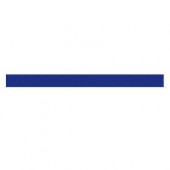 Liners Cobalt Blue 1/2 in. x 6 in. Ceramic Flat Liner Wall Tile