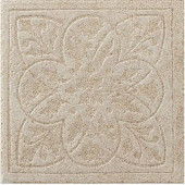 Sanford Sand 6-1/2 in. x 6-1/2 in. Porcelain Decorative Floor and Wall Tile