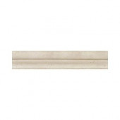 Brancacci Aria Ivory 2 in. x 12 in. Ceramic Chair Rail Accent Wall Tile