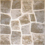 Caliza Gris 16 in. x 16 in. Glazed Ceramic Floor & Wall Tile-DISCONTINUED