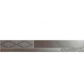 Metal Effects 2 in. x 13 in. Warm Metallic Porcelain Floor and Wall Tile-DISCONTINUED
