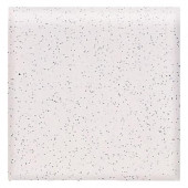 Semi-Gloss Pepper White 4-1/4 in. x 4-1/4 in. Ceramic Bullnose Wall Tile