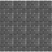 Teaz Earl Grey-1202 Mosiac Recycled Glass Mesh Mounted Floor and Wall Tile - 3 in. x 3 in. Tile Sample