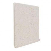Color Collection Bright Gold Dust 6 in. x 6 in. Ceramic Stackable Left Cove Base Corner Wall Tile-DISCONTINUED